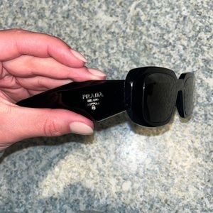 Prada sunglasses (used/worn - minor scratching on frames)